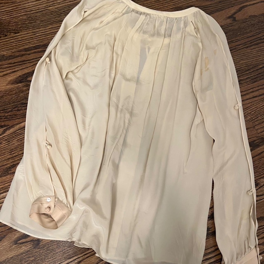 DAY silk button down 🦢 - image 5